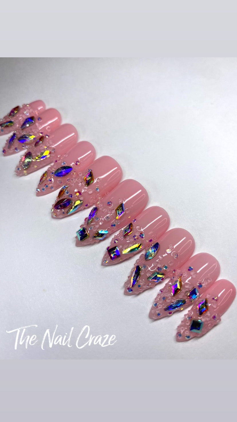 Pinks and Stones (Rhinestones)